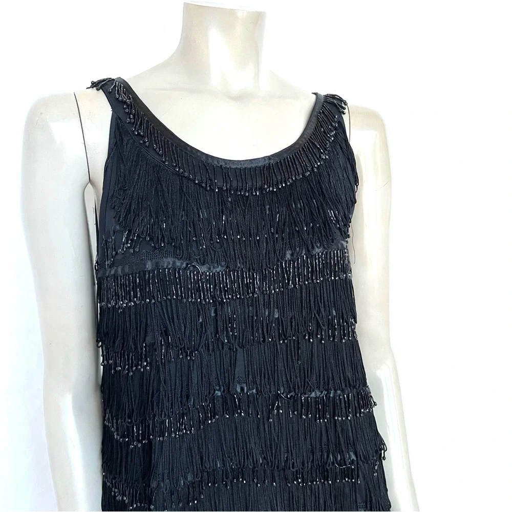 Vintage ROMAN KEFLAY Black Party Dress - Picture 5 of 11